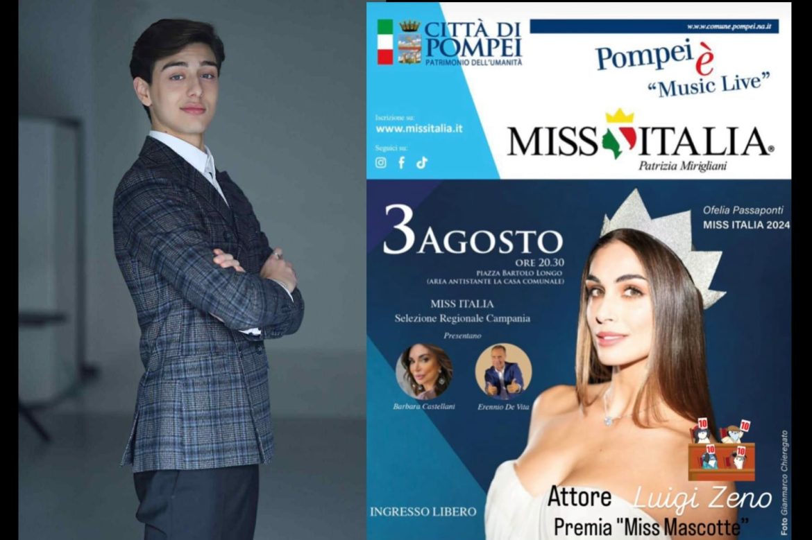Luigi Zeno premia le giovani promesse a Miss Italia 2025