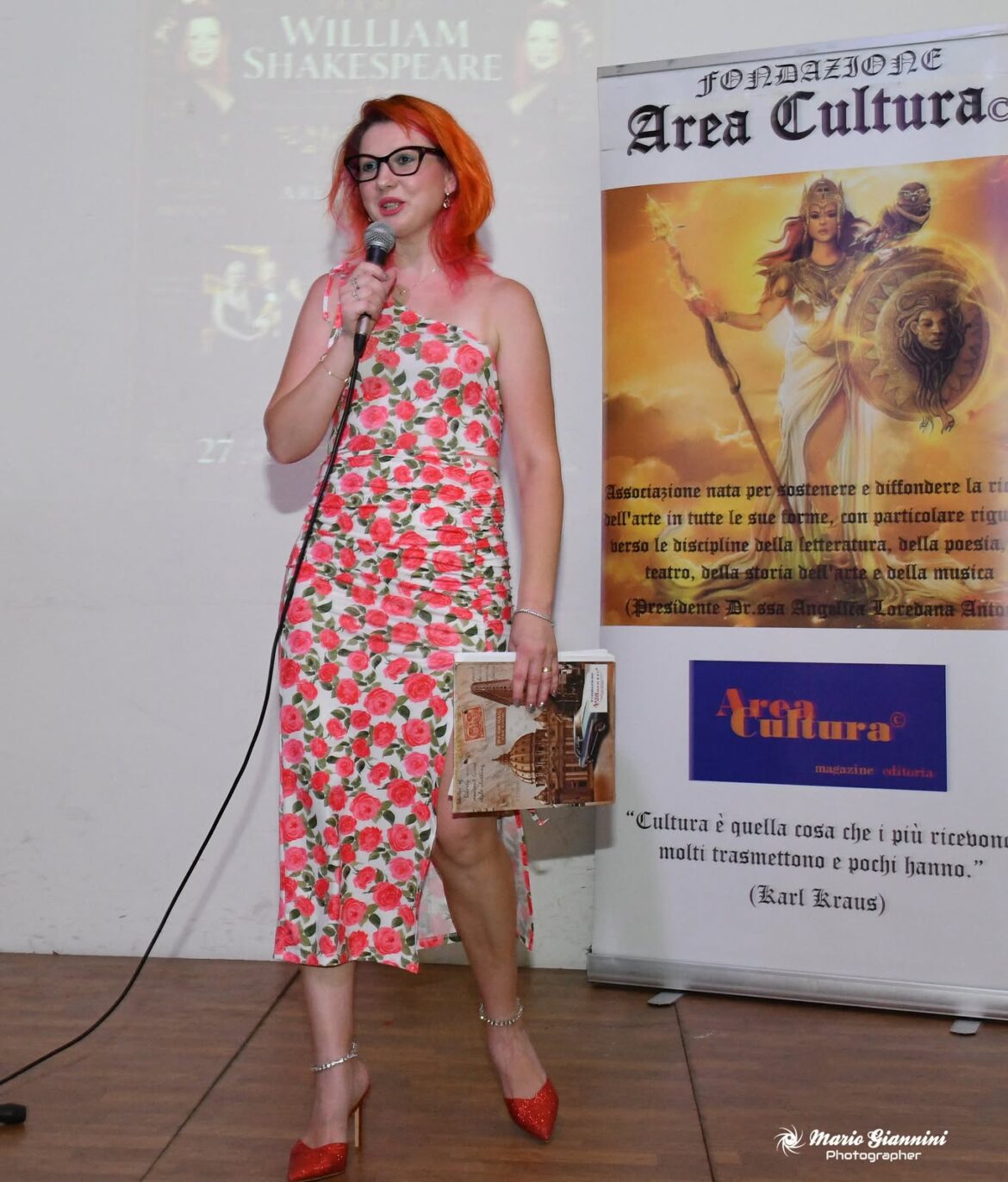 Angelica Loredana Anton presenta il Premio Shakespeare