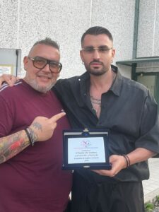 Premio alla Carriera New Generations negli studi televisivi Gold Tv
